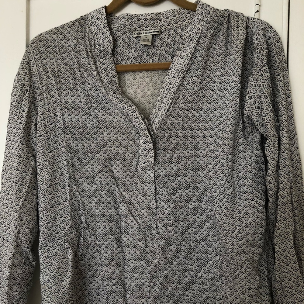 Pretty long sleeve blouse by Dalia Collection